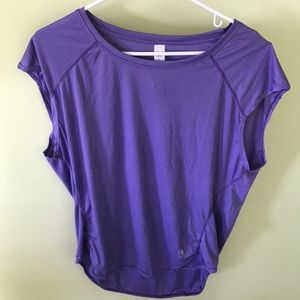 Short sleeve workout top